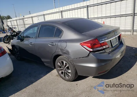 2013 Honda Civic Ex from USA, damaged, VIN 2HGFB2F87DH523063